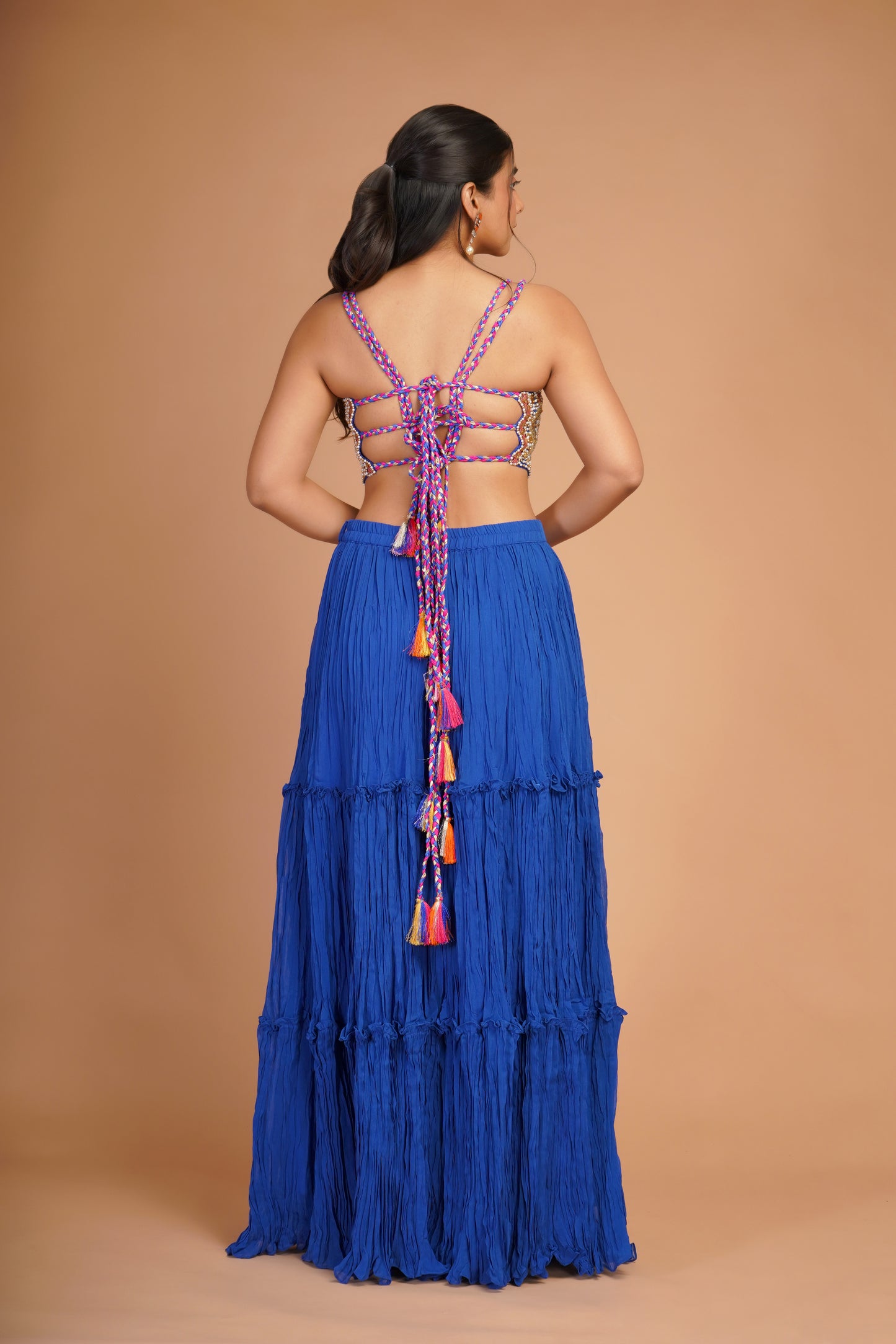 COBALT BLUE INDO-WESTERN