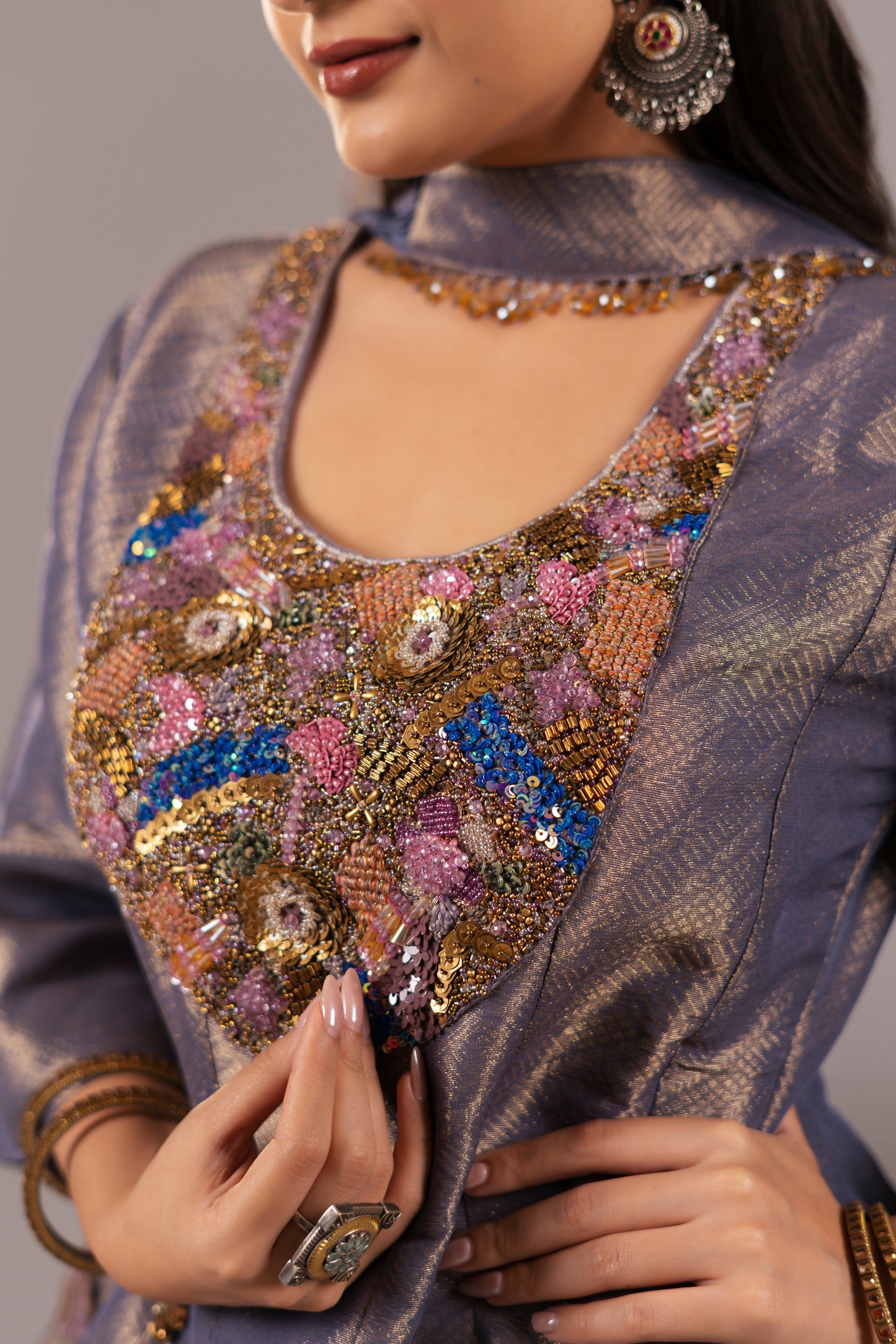 AFRICAN VIOLET PALAZZO TISSUE SET