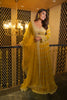 CANARY YELLOW GEORGETTE LEHENGA