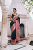 BLACK DOLA SILK SAREE