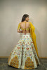 PASTEL GREEN & YELLOW EMBROIDERED LEHENGA