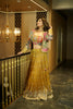 OCHRE YELLOW CROP TOP LEHENGA