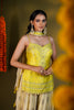 LEMON YELLOW SHARARA SET