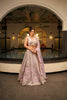 LAVENDER MIRROR EMBROIDERED LEHENGA