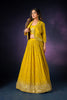 AMBER YELLOW LEHENGA WITH JACKET