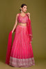 RUBY PINK BANDHANI LEHENGA