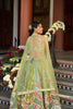 PISTA GREEN BANARASI SILK LEHENGA