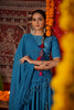 CERULEAN BLUE NAVRATRI LEHENGA