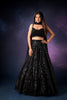 BLACK ALL OVER SEQUINS LEHENGA