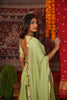 PASTEL PEA GREEN NAVRATRI LEHENGA