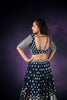 MIDNIGHT BLUE HEAVY LEHENGA