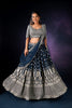 MIDNIGHT BLUE HEAVY LEHENGA