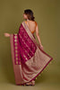 MAROON TISSUE SILK SAREE