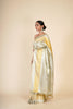 SILVER & GOLD ZARI TISSUE SAREE