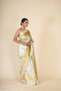 SILVER & GOLD ZARI TISSUE SAREE