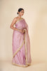 PINK TISSUE ORGANZA SAREE