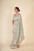 MINT GREEN TISSUE SAREE