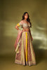 MULTI COLOR TISSUE LEHENGA