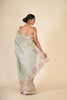 MINT GREEN TISSUE SAREE