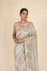 MINT GREEN TISSUE SAREE