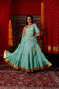 AQUA BLUE NAVRATRI LEHENGA