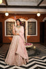 PETAL PINK EMBROIDERED LEHENGA