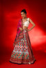 MULTI COLORED DIGITAL PRINT LEHENGA