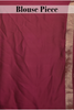 MAROON TISSUE SILK SAREE