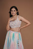 MULTI COLOR SHADED LEHENGA SET