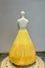 SUNSHINE YELLOW SEQUINS LEHENGA