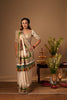 IVORY RESHAM EMBROIDERED SOFT SILK SAREE