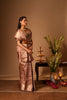 ROSY BROWN KANJEEVARAM SILK SAREE