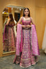 PINK & PURPLE BANARASI SILK LEHENGA