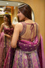 PINK & PURPLE BANARASI SILK LEHENGA