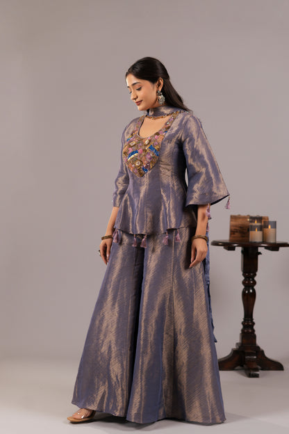 AFRICAN VIOLET PALAZZO TISSUE SET