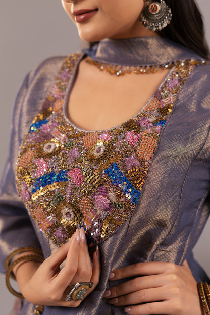 AFRICAN VIOLET PALAZZO TISSUE SET