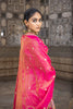 PUNCH PINK BANARASI TISSUE LEHENGA