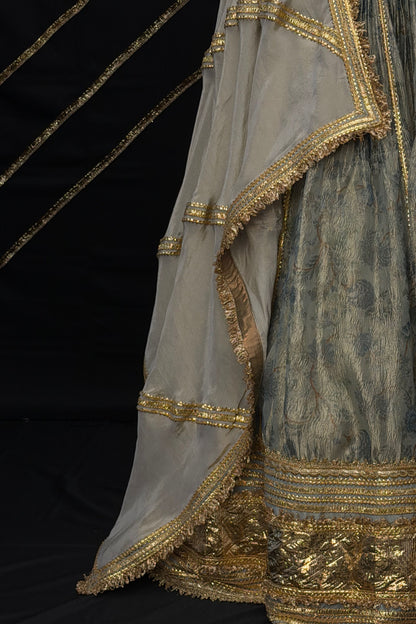 Sage Green Lehenga