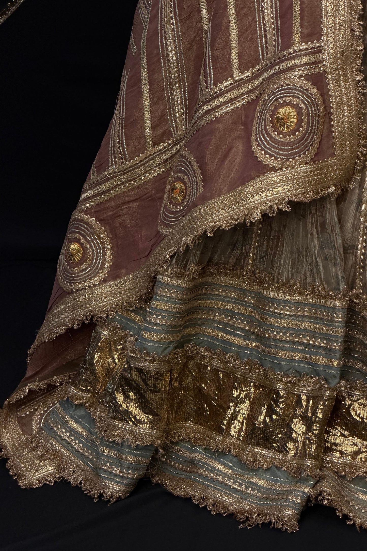 Champagne beige Lehenga