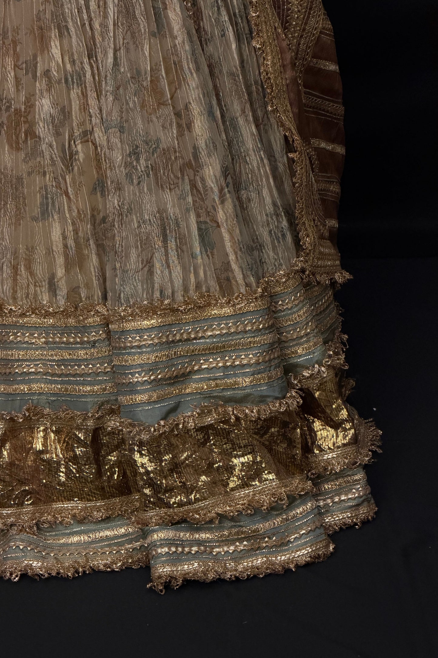 Champagne beige Lehenga