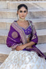 IVORY AND VIOLET DOLA SILK LEHENGA