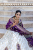 IVORY AND VIOLET DOLA SILK LEHENGA