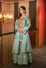 LIGHT TURQUOISE SHARARA SET