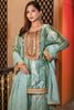 LIGHT TURQUOISE SHARARA SET