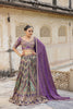 MAUVE DOLA SILK LEHENGA