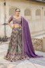 MAUVE DOLA SILK LEHENGA