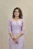 LIGHT LAVENDER KURTA SET