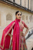 CRIMSON PINK DOLA SILK LEHENGA