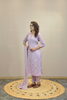 LIGHT LAVENDER KURTA SET