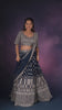 MIDNIGHT BLUE HEAVY LEHENGA